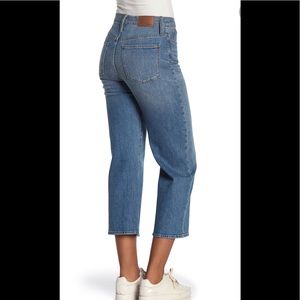 Madewell Slim Fit Wide Leg Stud Jeans Size 24 NWT